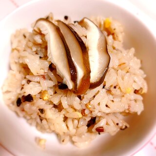 雑穀米の炊き込みご飯